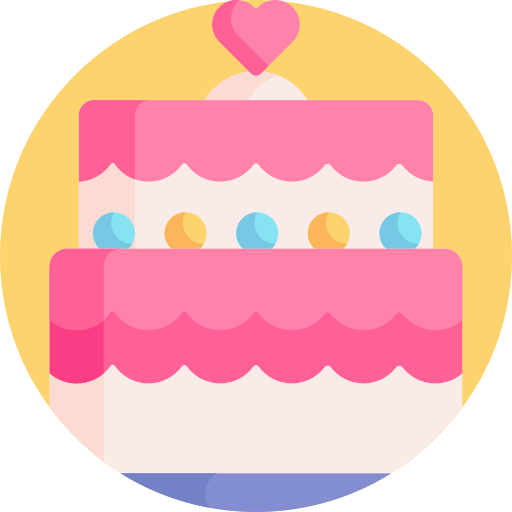 Coloriage amour et romance gâteau de mariage gâteau