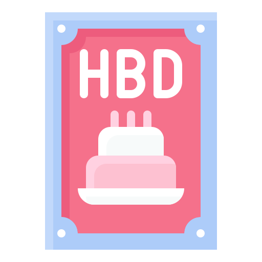 Coloriage anniversaire et fête gâteau d'anniversaire carte de voeux