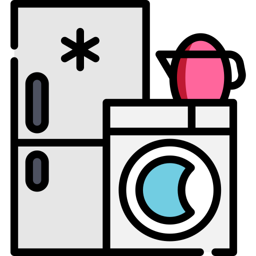 Coloriage appareils électroménagers machine à laver électrique