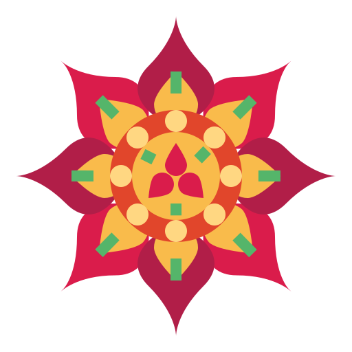 Coloriage art et désign mandala art floral
