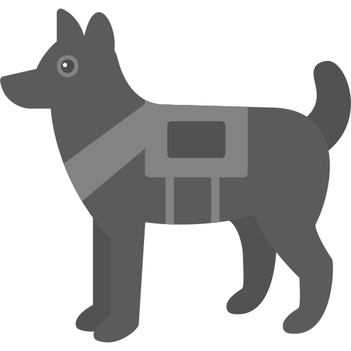 Coloriage de berger australien, un mammifère chien adorable à imprimer