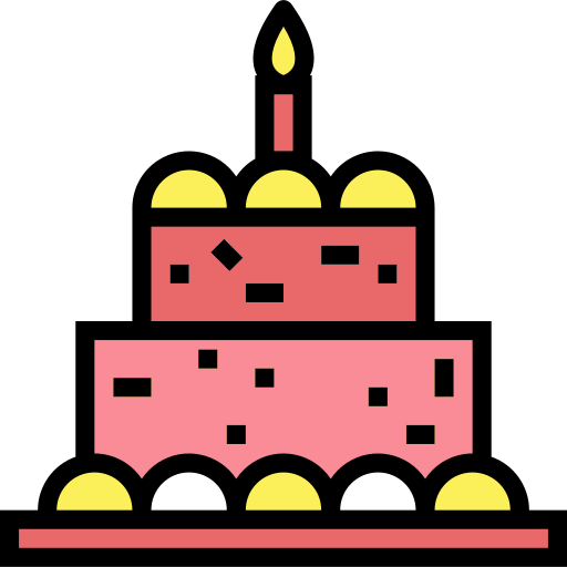 Coloriage de bougies pour anniversaire et fête à imprimer