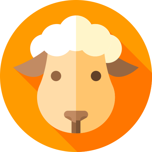 Coloriage de chèvre à la ferme: règne animal à imprimer