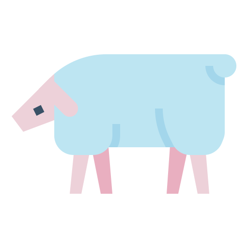 Coloriage de mouton pour nourrir les animaux à imprimer