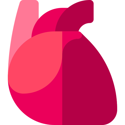 Coloriage de cœur médical du corps à imprimer pour soins de santé