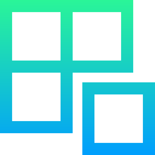 Coloriage carré forme géométrique abstrait