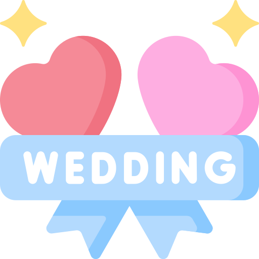 Coloriage charmant mariage signe de mariage