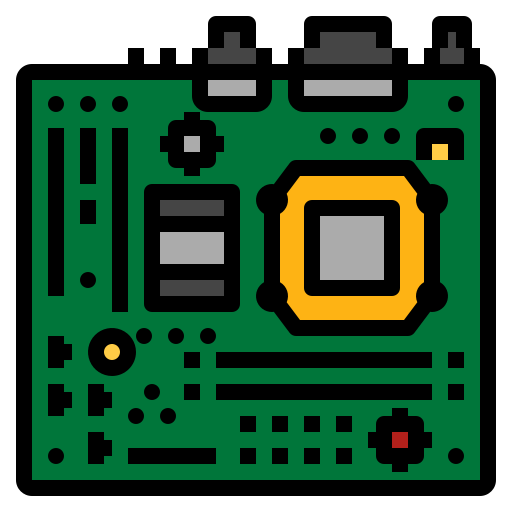 Coloriage circuits circuit électronique