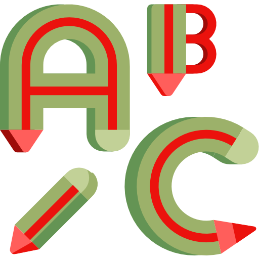 Coloriage ABC à épeler et modifier les outils à imprimer