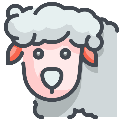 Dessin d'agneau : des moutons au règne animal.