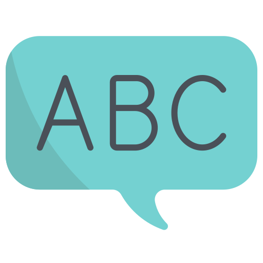 Coloriage d'alphabet: commentaires de conversation à imprimer