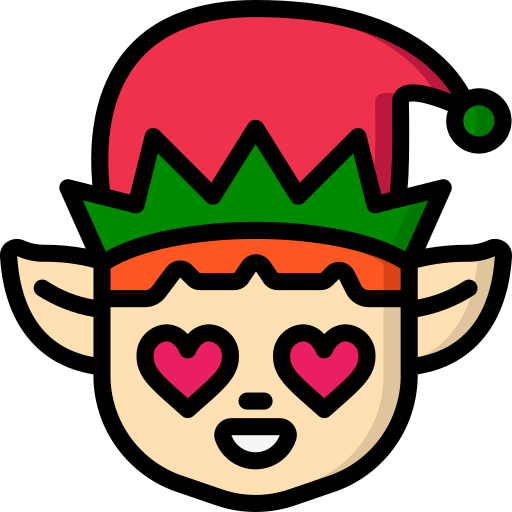 Coloriage d'elfe en costume avec chapeau à imprimer