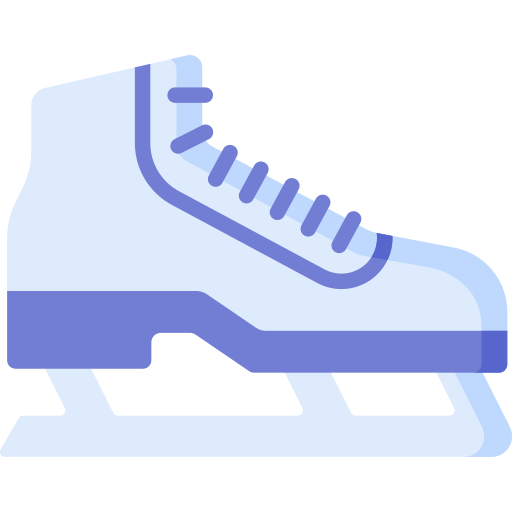 Coloriage d'explorateur de sports et de compétition de patinage sur glace à imprimer.