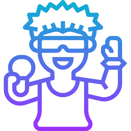 Coloriage d'homme-avatar en profil à imprimer