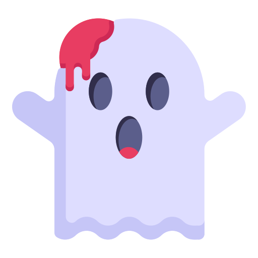 Coloriage d'horreur de costume de fantôme pour Halloween à imprimer