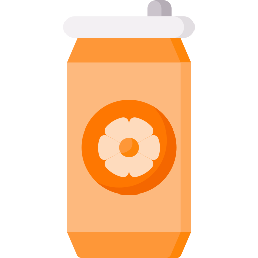 Coloriage d'orange boisson non-alcoolisée à imprimer