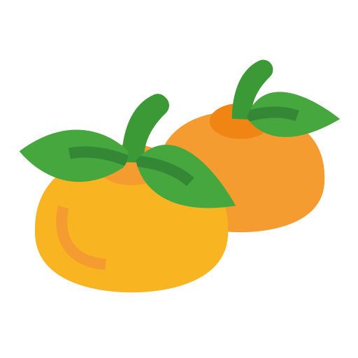 Coloriage végétarien orange biologique à imprimer