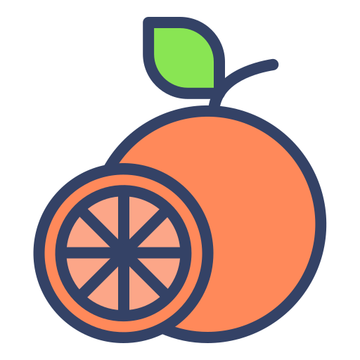Dessin d'oranges fruit