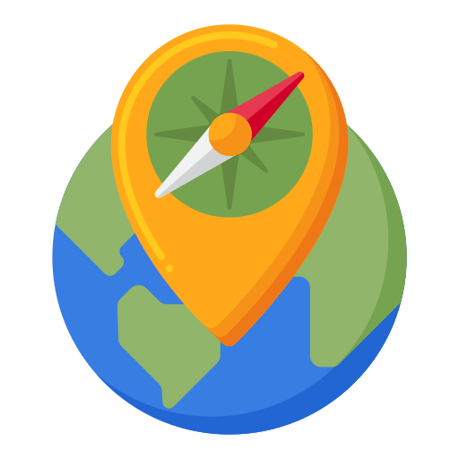 Coloriage du monde global Google Earth à imprimer