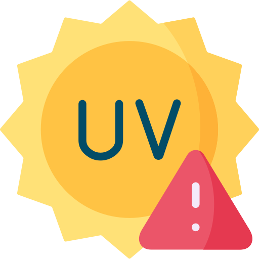 Coloriage d'UV radiation à imprimer