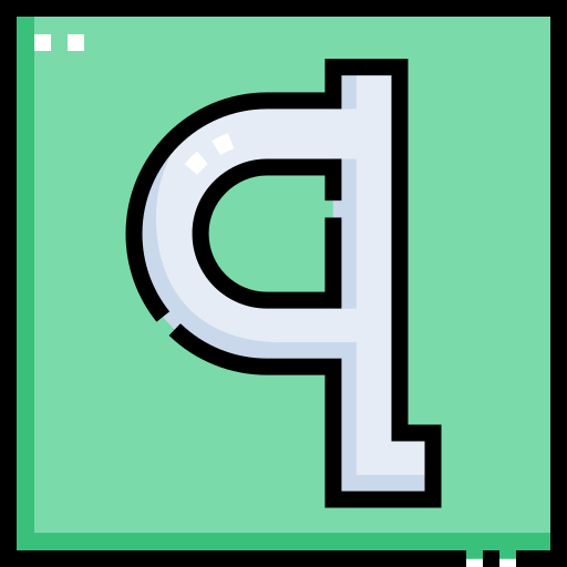 Coloriage éducatif de l'alphabet Q à imprimer