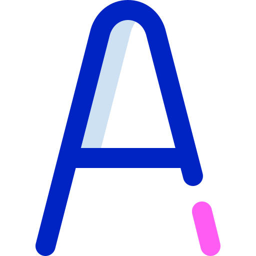 Coloriage typographique de formes et symboles avec une voyelle à imprimer