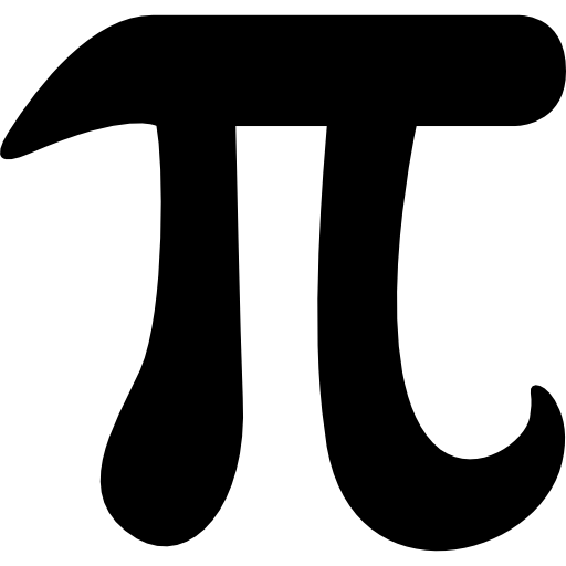 Coloriage constante mathématique symboles pi