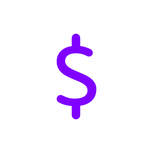 Coloriage de dollar et formes symbole à imprimer