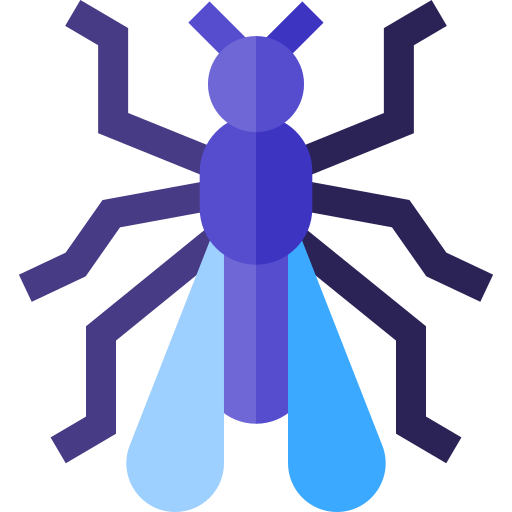 Coloriage de fourmi volante: zoologie des animaux à imprimer