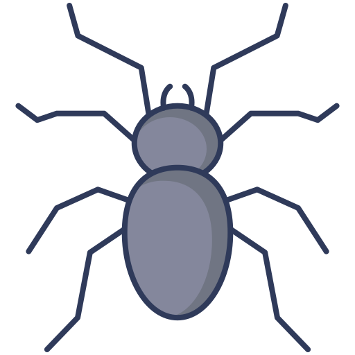 Coloriage de fourmis parasite en entomologie à imprimer