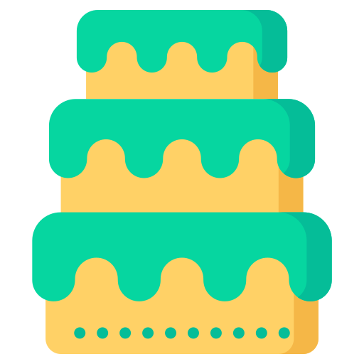 Coloriage de gâteaux et bougies à imprimer pour le restaurant et la nourriture