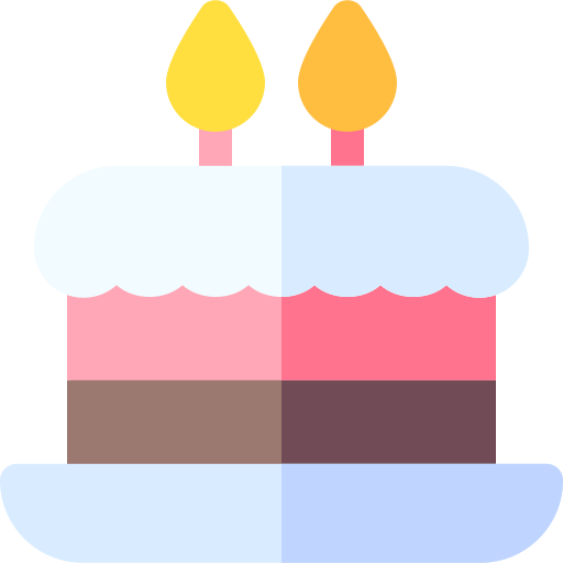 Coloriage de gâteaux pour anniversaire à imprimer