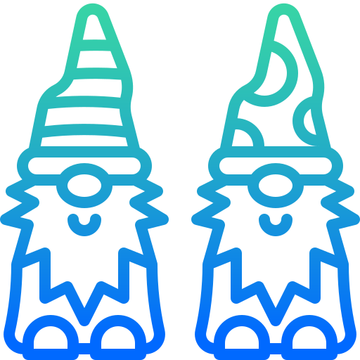 Coloriage de gnome de conte de fée à imprimer