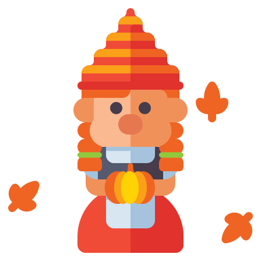 Coloriage de gnome en costume avec flèches à imprimer.