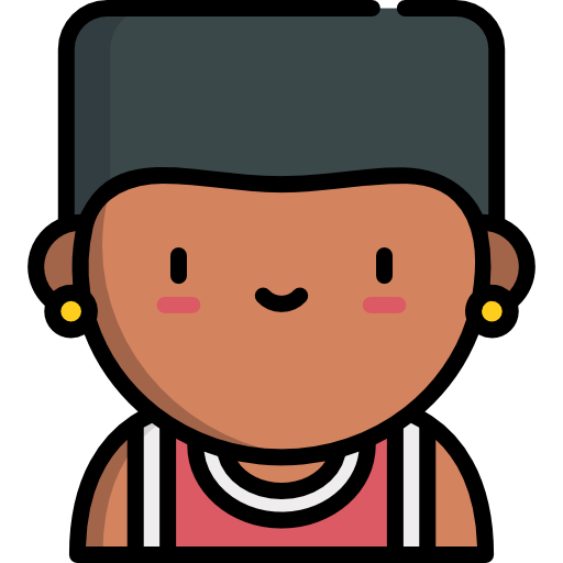 Coloriage de joueur de basketball emoji avatar à imprimer