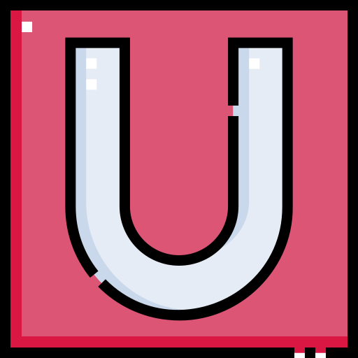 Coloriage de l'alphabet U à imprimer pour l'éducation.
