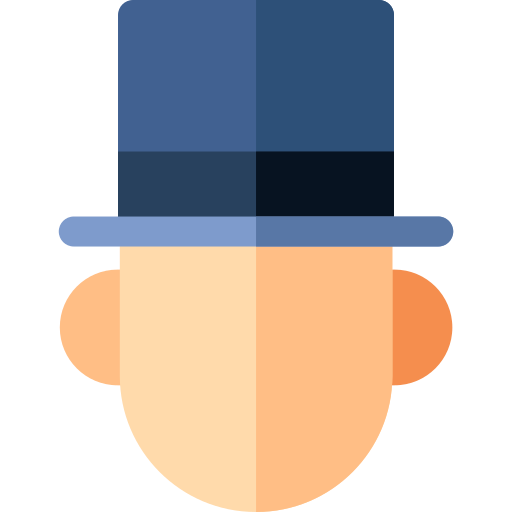 Coloriage de magicien avec chapeau pour les gens à imprimer