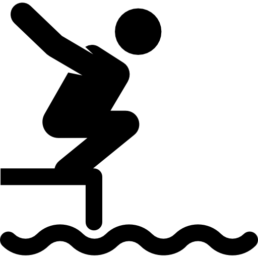 Coloriage de natation pour les gens: la détente à imprimer