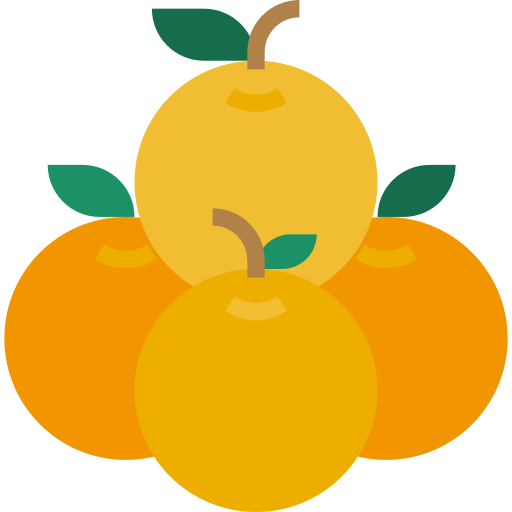 Coloriage frais d'agrumes à l'orange à imprimer