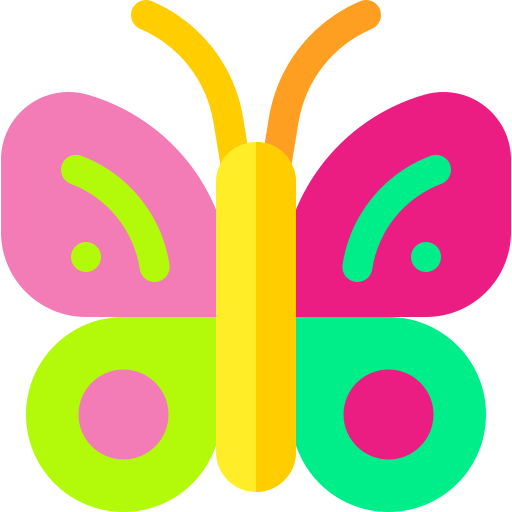 Coloriage de papillons de printemps à imprimer