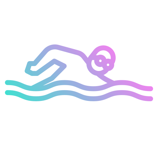 Coloriage de piscine chaude avec des vagues à imprimer
