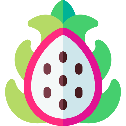 Coloriage de pitaya en bonne santé à imprimer