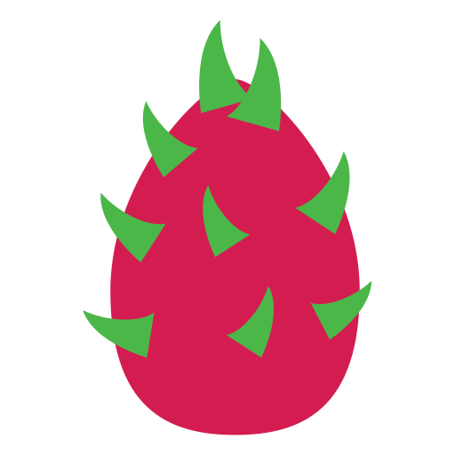 Coloriage de pitaya fruit du dragon à imprimer