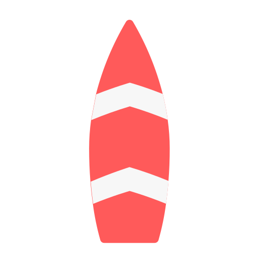 Coloriage de planche de surf nautique à imprimer
