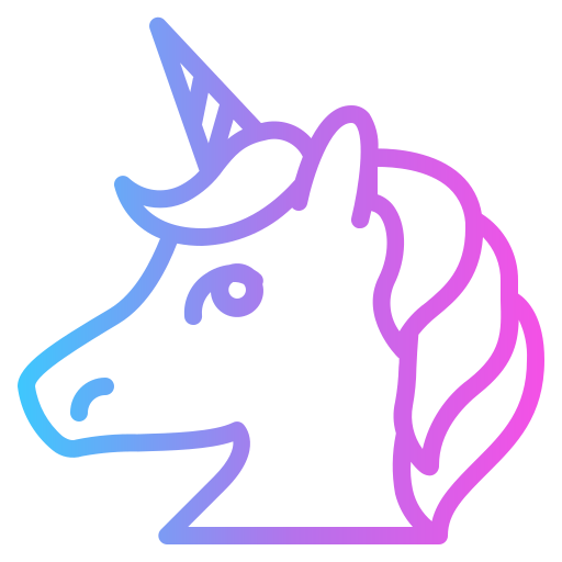 Coloriage de poney sauvage à imprimer depuis un angle
