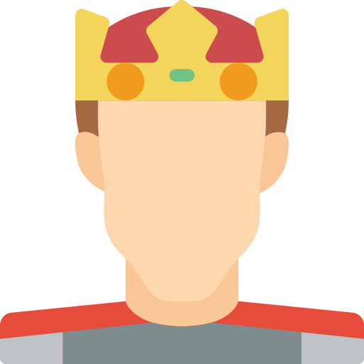 Coloriage de prince à imprimer: l'avatar de la monarchie