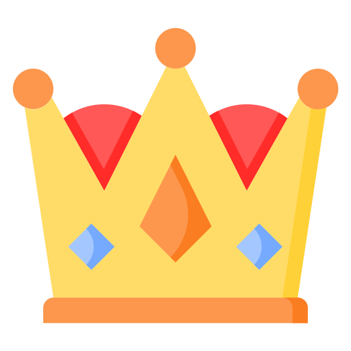 Coloriage de prince à imprimer : une couronne aux motifs divers