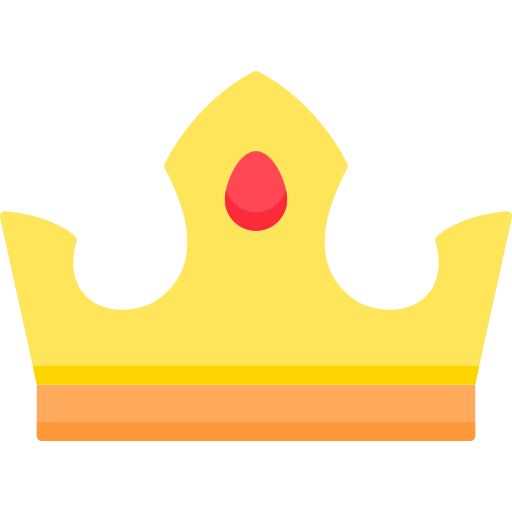 Coloriage de princesse avec couronne à imprimer pour fête