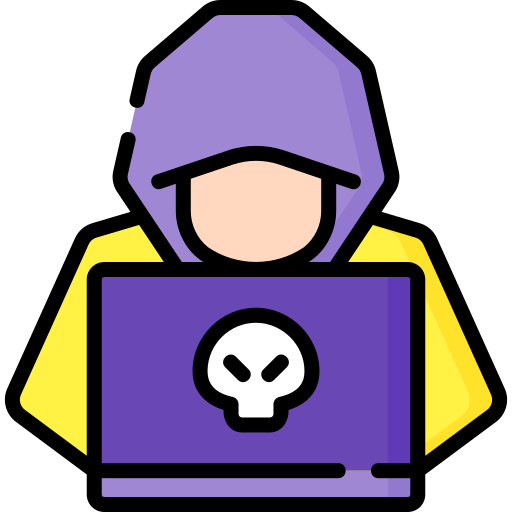 Coloriage de sécurité contre la cybercriminalité pirate à imprimer.