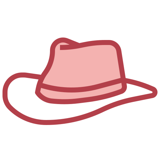 Coloriage de shérif américain au chapeau à imprimer